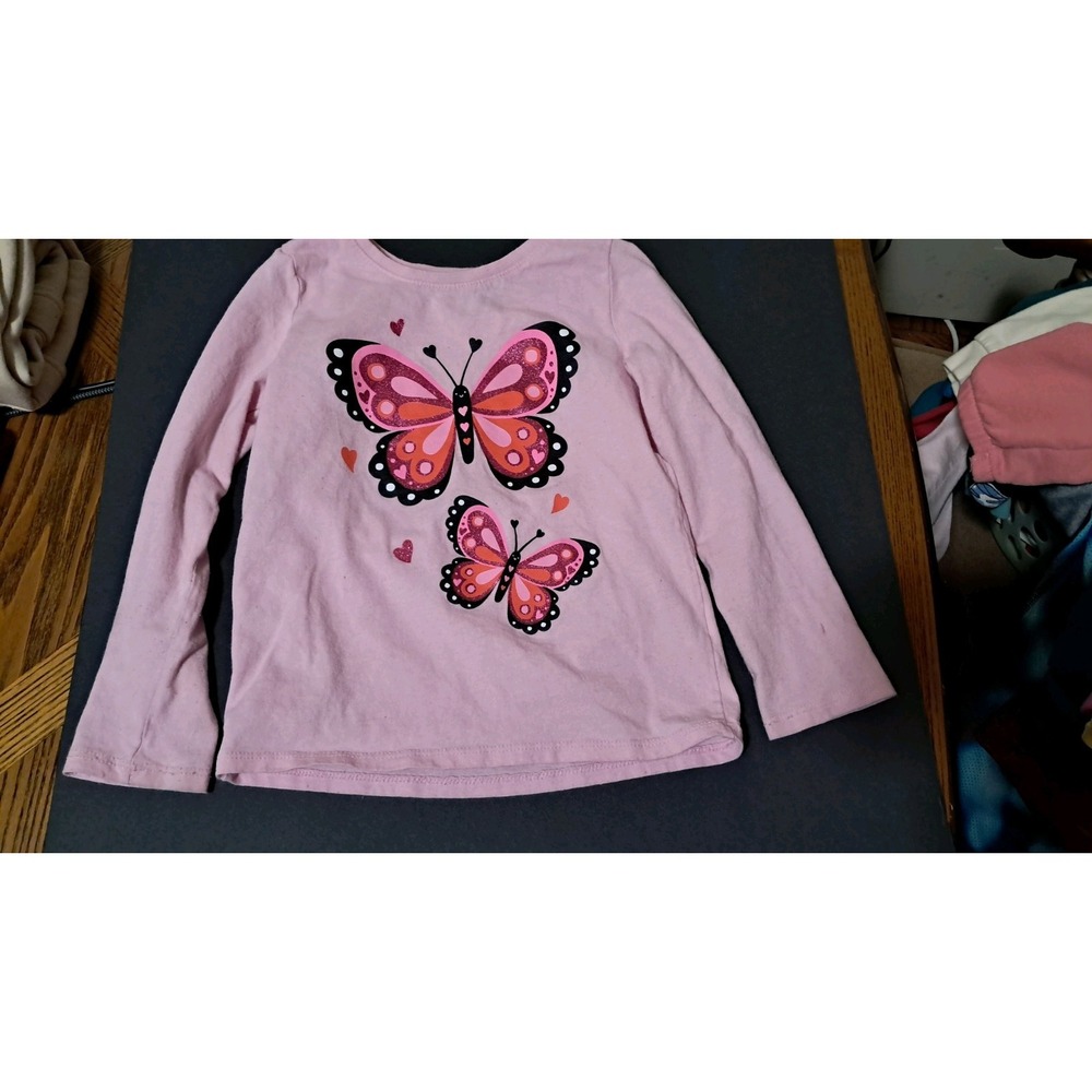 Place: Size 5T Pknk Butterfly Teeshirt  Long Skeeves